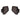 Bonafide  Dual Action Foot Brace Set with Grey/Black Traction Pads