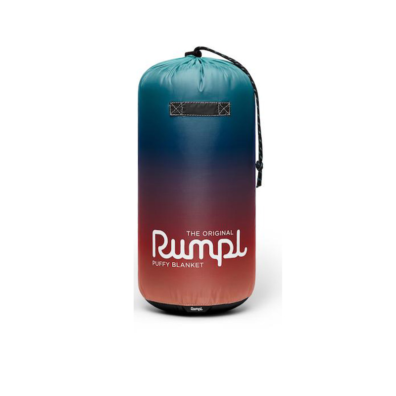 Rumpl original Puffy Blanket Arizona Fade LIV OUTSIDE
