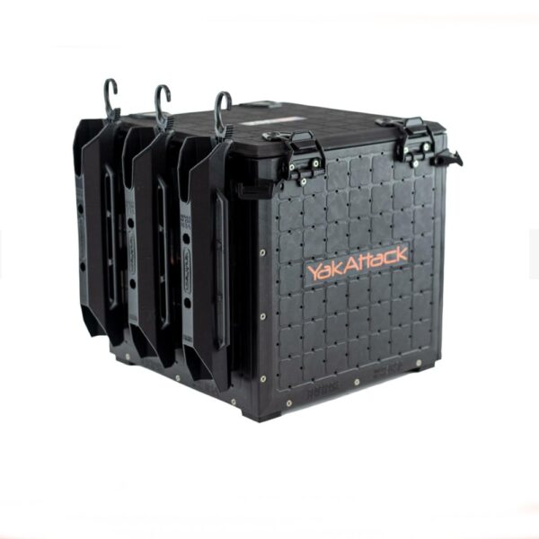 YakAttack BlackPak™ Pro Kayak Fishing Crate - Black 13" x 13"