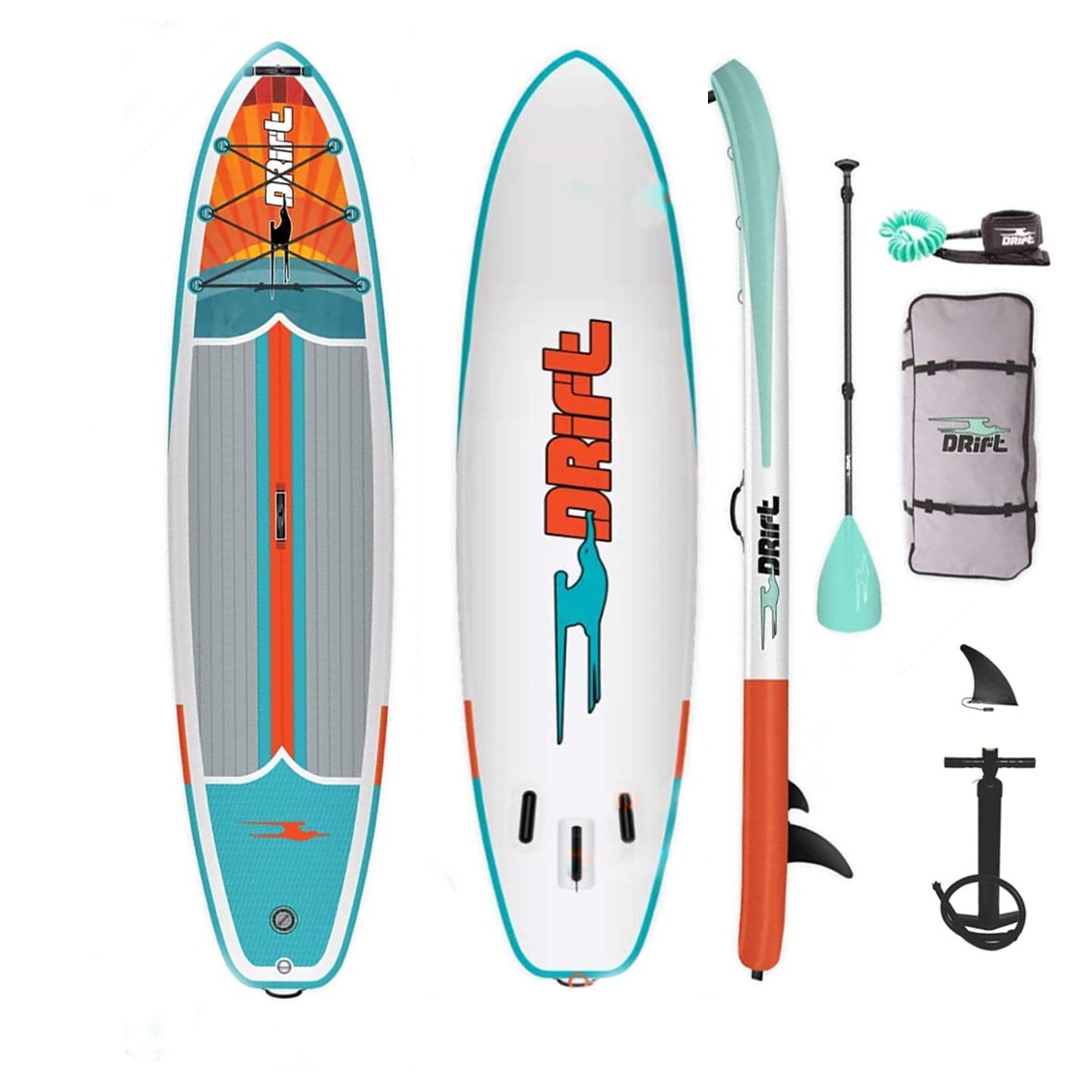 Drift 11’6″ Inflatable Paddleboard Package